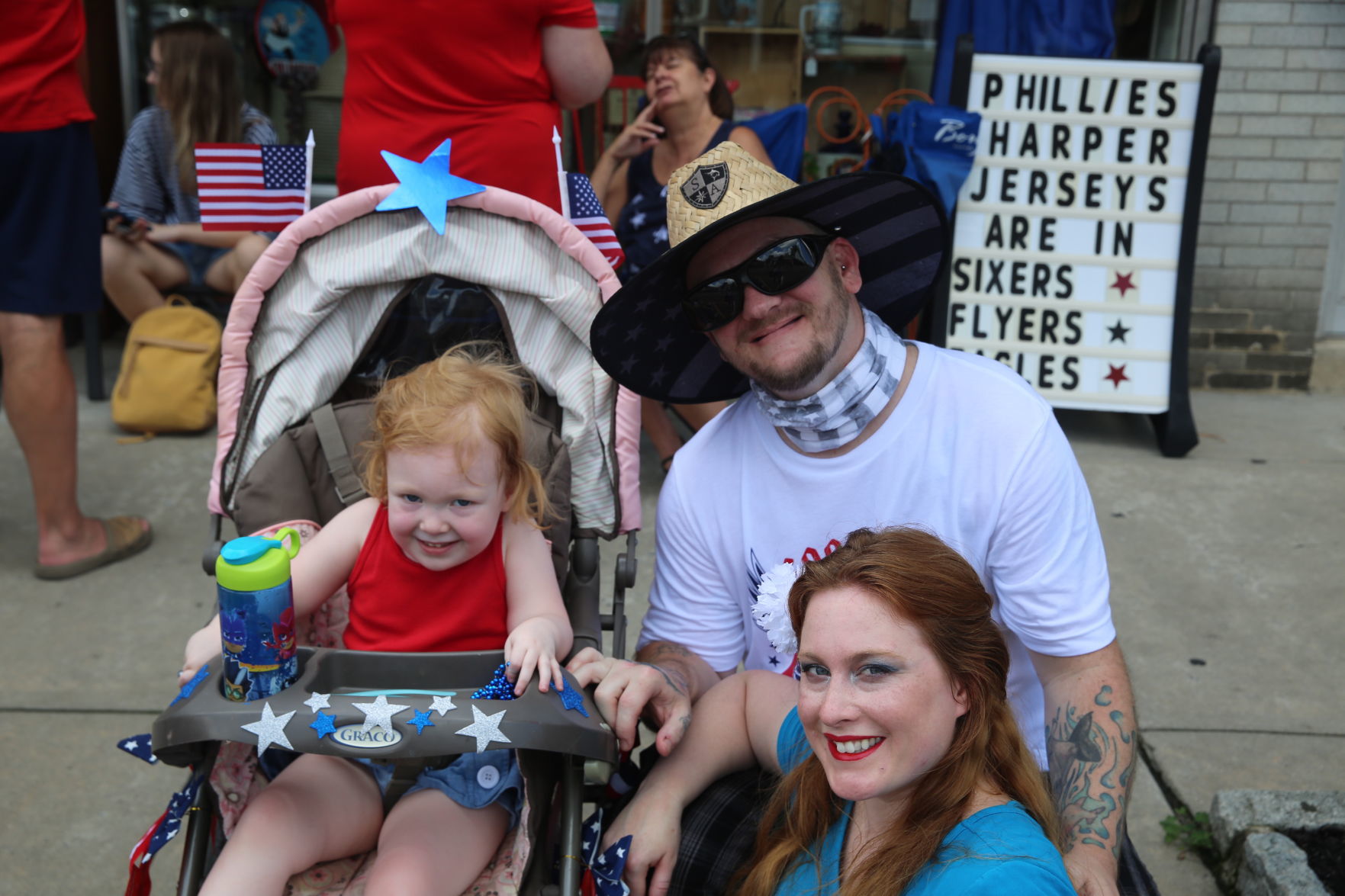Hammonton's annual Fourth of July parade 2019 along Bellevue Avenue.
